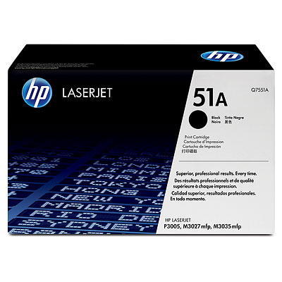 Mực in HP 51A Black LaserJet Toner Cartridge (Q7551A)