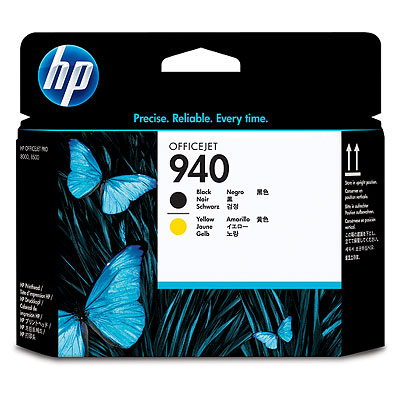 Đầu in HP 940 Black and Yellow Officejet Printhead (C4900A)