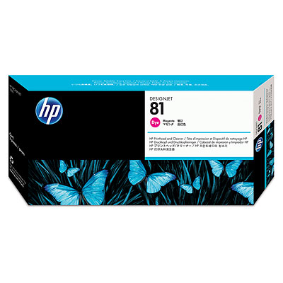 Đầu in HP 81 Magenta Dye Printhead and Printhead Cleaner (C4952A)