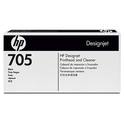 HP 705 Black Designjet Printhead and Cleaner (CD953A)
