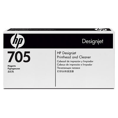 HP 705 Magenta Designjet Printhead and Cleaner (CD955A)