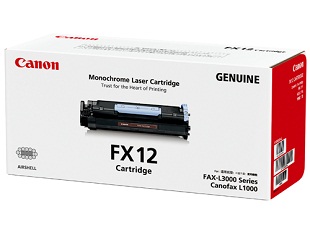 Mực Fax Canon FX 12 Black Toner Cartrdge