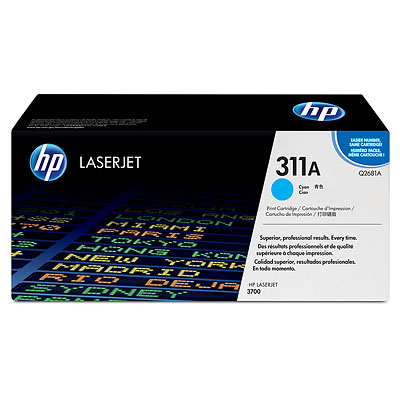Mực in HP 311A Cyan LaserJet Toner Cartridge (Q2681A)